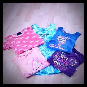 Girls Size 6 Shirt Bundle
